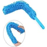Mikasso Mikrofiber Bükülebilen Toz Temizleme Aparatı Köşe Bucak Mikrofiber Toz Alma Püskülü Mikrofiber Mavi