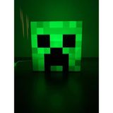Mikasso Minecraft Creeper Lambası (Usb LED Işık Ile Çalışır) Plastik Yeşil - Çok Renkli