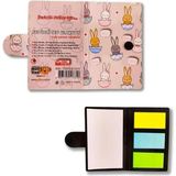 Mikasso Mini Cep Yapışkanlı Notebook ( Bloknot) ( Tavşan) Yapışkanlı Not Kağıdı - Çok Renkli