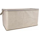 Mikasso Mini Hurç 45X40X30 Kahve Kumaş Bej