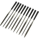 Mikasso -Mini Metal Eğe Törpü Tesfiye Raspa Rendeleme Zımparalama 10LU - Çok Renkli