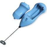 Mikasso Mini Mikser Kahve Süt Köpürtücü Karıştırıcı Cappucino Mixer Pilli Çırpıcı Metal