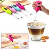 Mikasso Mini Mikser Kahve Süt Köpürtücü Karıştırıcı Cappucino Mixer Pilli Çırpıcı Plastik