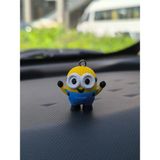 Mikasso Minions Araba Süsü 3D Mini Boyutta - Dikiz Ayna Torpido Süsü - Çok Renkli