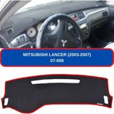 Mikasso Mitsubishi Lancer 2003-2007 Torpido Koruyucu Torpido Kılıfı Ön Göğüs Kaplama Torpido Koruma Halısı - Çok Renkli