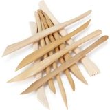 Mikasso Modelaj Kalemi (Ebeşuar) Seti 10 Parça 15 Cm. - Çok Renkli