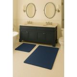 Mikasso Modern Dekoratif Kaymaz Taban Banyo Paspası Klozet Takımı 50X80-40X50 cm Polyester Kalın (12 mm +) L - Çok Renkli