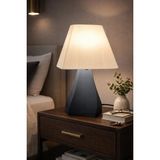 Mikasso Modern Komodin Lambası – Dekoratif Nightstand Masa Lambası Plastik Siyah - Çok Renkli