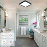 Mikasso Modern Tavana Sifir 24W Antrasit Kasa Gün Işığı LED Armatur Aplik Avize Banyo Balkon Lambasi Metal 1 - Çok Renkli