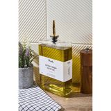 Mikasso Molivet Gold Kapak 350ML Cam Yağdanlık-Sosluk-Sirkelik Beyaz - Çok Renkli