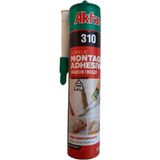 Mikasso Montaj Silikonu Ahşap/fayans/seramik/tuğla/köpük/pervaz/lambri/süpürgelik/pvc/keçe 120 Kg