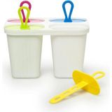 Mikasso Moonstar Dondurma Kabı Meybuz Dondurma Kalıbı 4, Lü Plastik Turuncu