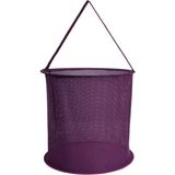 Mikasso Mor File Çok Amaçlı Çamaşır Alışveriş Sepeti Kumaş Mor 35 x 35 Tr
