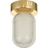 Mikasso Motta Tekli Plafonyer Ledli Modern Lüks Sarkıt Avize (3 Renk Led; Sarı-Beyaz-Gün Işığı) - Gold Metal - Çok Renkli