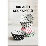 Mikasso Muffin (Browni ) Kek Kalıbı Kağıt Siyah