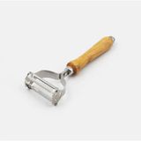 Mikasso Multi Peeler Ahşap Saplı Çelik Çift Taraflı Soyacak Beyaz