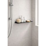 Mikasso Mutfak - Banyo - Wc Islak Hacim Organizer Düzenleyici Raf Beyaz 45 cm Metal Kapaksız Siyah Çekmecesi - Çok Renkli