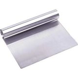 Mikasso Mutfak Çelik Spatula Hamur Kazıyıcı Pasta Sıvama Aparatı 15 cm Çelik Kz Çelik
