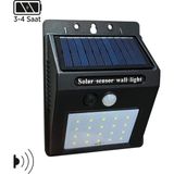 Mikasso MX-9000 - 15W 6500K Soğuk Beyaz | Sensörlü Solar LED Aplik - IP65