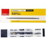 Mikasso My-Gel Refill 0.5 Iğne Uçlu Kalem Yedeği 1 Kutu (12 Adet) – Siyah - Siyah