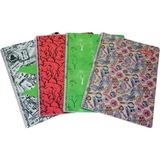 Mikasso My Note Flex Up Defter A6 60 Yp Kareli Karton Spiralli Kareli Küçük Boy Beyaz Not Defteri A6 60 Yapr - Çok Renkli