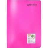 Mikasso Mynote Text Neon A4 80YP Çizgili Defter - Pembe Sert Düz Çizgili Büyük Boy Pembe Okul Defterleri A4 - Çok Renkli