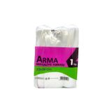Mikasso Naksan Arma Şeffaf Naylon 2 lik 23x36 Cm. Bakkaliye Poşeti Torbası - 1 Kg. - Ort. 190 Adet - 1 Paket