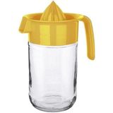 Mikasso Narenciye Sıkacağı Limon Sıkacağı Cam Hazneli Limon Portakal Sıkacağı 660 ml Cam