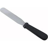 Mikasso Narkalıp Pasta Sıvama Spatulası Palet Bıçağı Küçük Boy Çelik Gri