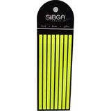 Mikasso Neon Fosfor Sarı Ince Uzun Şerit Şeffaf Renkli Postit Post-It Post It. Kitap Ayracı Ayraç Postit Sti - Çok Renkli