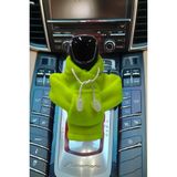Mikasso Neon Sarı Vites Kıyafeti Araç Aksesuarı Hoodie Kapşonlu Vites Poları Araç Vites - Çok Renkli