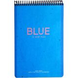 Mikasso New Notes Blue Is New Pink Spiralli Sert Kapak 100 Yaprak 17X24 Çizgisiz Karton Spiralli Çizgisiz 10 - Çok Renkli