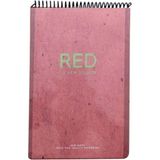 Mikasso New Notes Red Is New Yellow Spiralli Sert Kapak 100 Yaprak 17X24 Çizgisiz Karton Spiralli Çizgisiz 1 - Çok Renkli