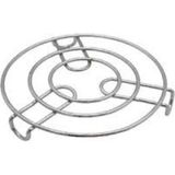 Mikasso Nihale Paslanmaz Metal Nihale Çelik 20 cm Oval Jüt