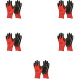 Mikasso Nitril Iş Güvenlik Eldiveni - Kırmızı - 10/xl - 5 Çift - Paket Kırmızı