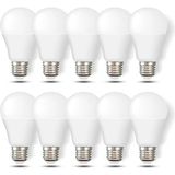 Mikasso Noas 10 Adet LED Ampul 9W Enerji Tasarruflu 10'lu Paket Günışığı (Sarı) 3200 Kelvin E27 Çok Renkli B