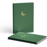 Mikasso Noktalı Defter Sert Kapaklı Kurdeleli 13X21 cm Hardcover Notebook Yeşil 2 Adet Sert Düz Noktalı Orta - Çok Renkli