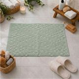 Mikasso Nurpak 50X70 Kilim Ayak Havlusu | 1 Adet | %100 Pamuk | Yumuşak & Emici %100 Pamuk Çok Renkli