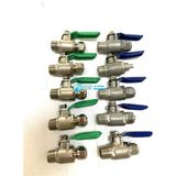 Mikasso Nw Su Arıtma Cihazı 10 Lu Mini Metal Küresel Vana - Çok Renkli
