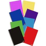 Mikasso Ofisinn A4 Okul Defteri 96 Yaprak (8 Adet Kareli ) Spralli Plastik Kapak Smart.60 Sert Spiralli Kare - Çok Renkli