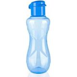 Mikasso Okul Su Içecek Matarası Suluk Matara Su Şişesi 750ML Plastik Sporcu Matarası Suluk Çok Renkli Plasti