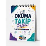 Mikasso Okuma Günlüğü - Reading Journal - Kitap Takip Defteri Karton Spiralli Orta Boy Çok Renkli Konsept De