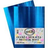 Mikasso Oluklu Mukavva Renkli 50X70 2 Adet Artlantis Renkli Oluklu Mukavva 2 Adet 50*70 - Çok Renkli