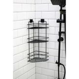 Mikasso Ömür Boyu Paslanmaz Yapışkanlı Banyo Rafı, Banyo Düzenleyici, Banyo Organizer, Şampuan Rafı Paslanma - Çok Renkli