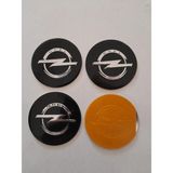 Mikasso Opel Jant Kapak Etiketi Kabartmalı Göbek Etiketi Yapıştırma 60MM - Çok Renkli