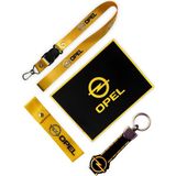 Mikasso Opel Torpido Üstü Kaydırmaz Ped / Tampon Dili Çeki Ipi & Oto Ayna Askısı / Silikon Anahtarlık - Çok Renkli