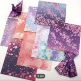 Mikasso Origami Kağıdı Origami El Sanatları Renkli Origami Kağıdı Karikatür El Işi Kağıdı 15X15 72SAYFA1AD D - Çok Renkli