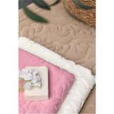 Mikasso Ornament Paspas, Ayak Havlusu (45X65)-K.PEMBE Pamuklu Ayak Havlusu Tekil Ürün Pembe Kutu Yok - Çok Renkli