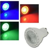 Mikasso Osaka 7W GU10 LED Çanak Ampul Karışık Renk 5'li Paket - Çok Renkli