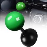 Mikasso Oto Start Stop Kapağı Motor Çalıştırma Joystik Düğmesi Tek Hareket Motor Başlatma ve Durdurma Yeşil - Çok Renkli